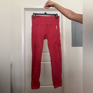 Red Gymshark Leggings